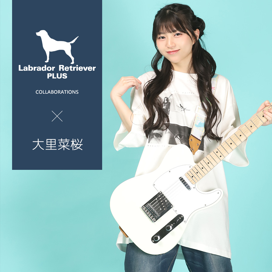 受注期間限定！大里菜桜コラボ企画！コラボ半袖Tシャツ◆大里菜桜