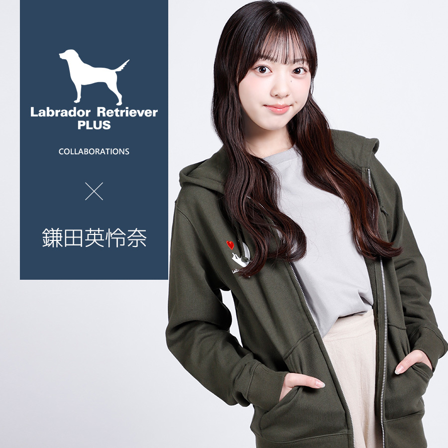 受注期間限定！鎌田英怜奈コラボ企画！コラボZIPパーカー◆鎌田英怜奈