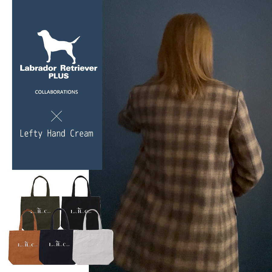 受注期間限定！Lefty Hand Creamコラボ企画！コラボトートバッグ◆Lefty Hand Cream