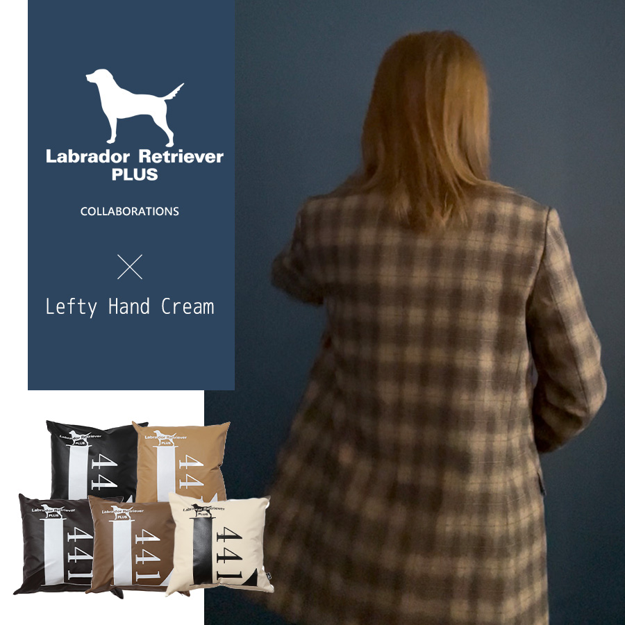 受注期間限定！Lefty Hand Creamコラボ企画！コラボクッション◆Lefty Hand Cream