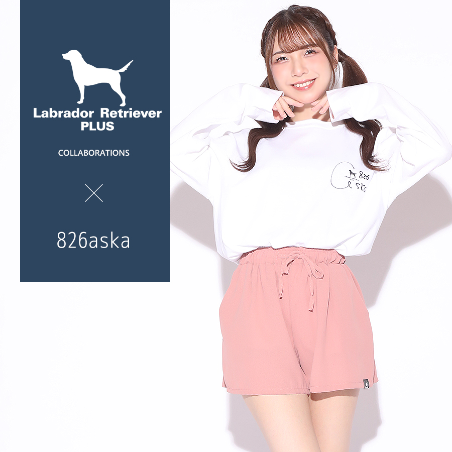 受注期間限定！826askaコラボ企画！コラボ長袖Tシャツ◆826aska