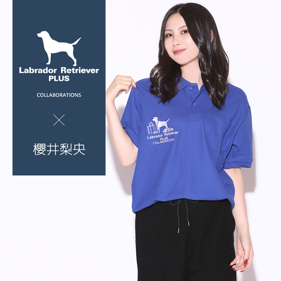 受注期間限定！櫻井梨央コラボ企画！コラボポロシャツ◆櫻井梨央