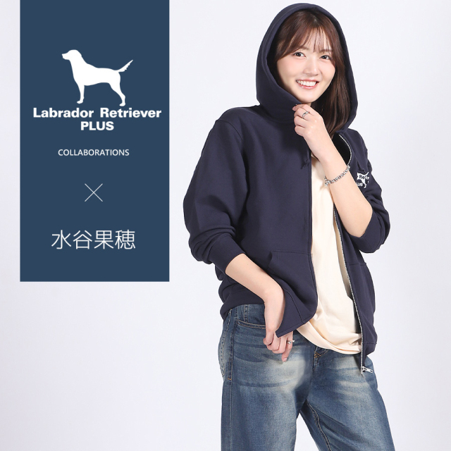 受注期間限定！水谷果穂コラボ企画！コラボZIPパーカー◆水谷果穂