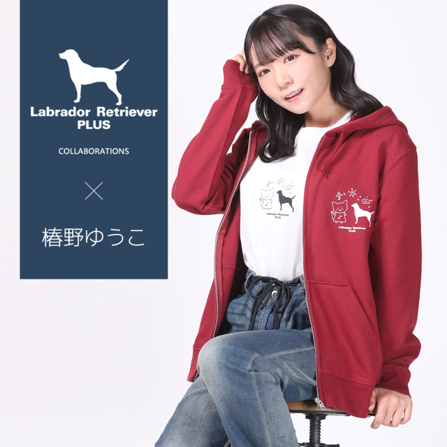 受注期間限定！椿野ゆうこコラボ企画！コラボZIPパーカー◆椿野ゆうこ
