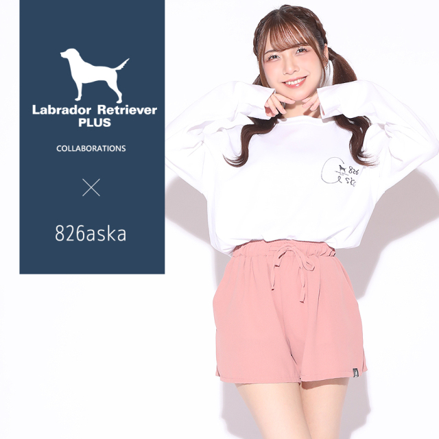 受注期間限定！826askaコラボ企画！コラボ長袖Tシャツ◆826aska