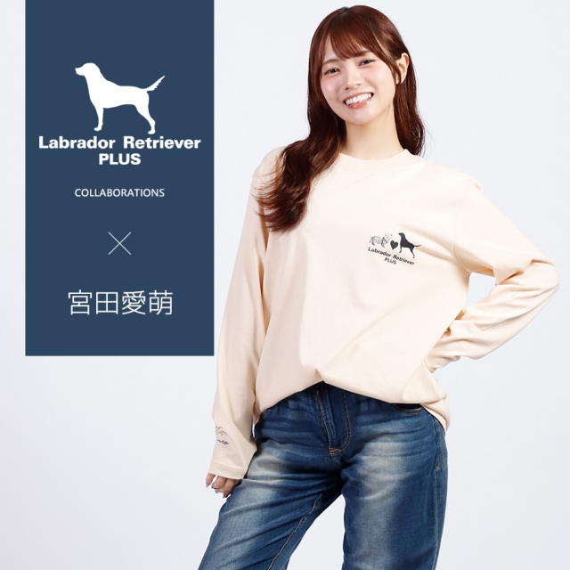 受注期間限定！宮田愛萌コラボ企画！コラボ長袖Tシャツ◆宮田愛萌
