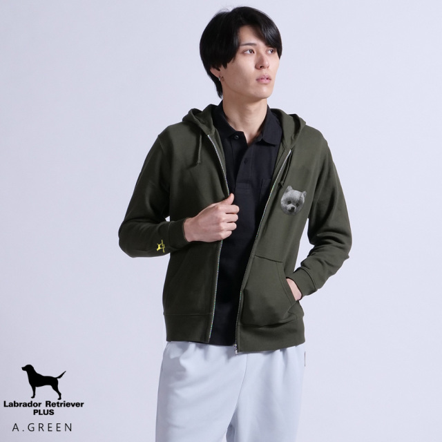 受注期間限定！ぽんすけ大先生コラボ企画！コラボZIPパーカー◇ぽん