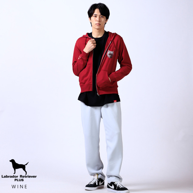 受注期間限定！ぽんすけ大先生コラボ企画！コラボZIPパーカー◇ぽん