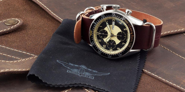 ラクスマン Laco 861878 CHRONOGRAPH Mission Manx Limited Edition クロノグラフ