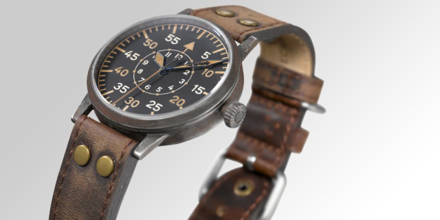 ★マニア御用達❣️Germany名門Laco★1950年代OLDヴィンテージ稼働❣️ Laco 861936 ORIGINAL PILOT Leipzig Erbstuck オリジナル パイロット