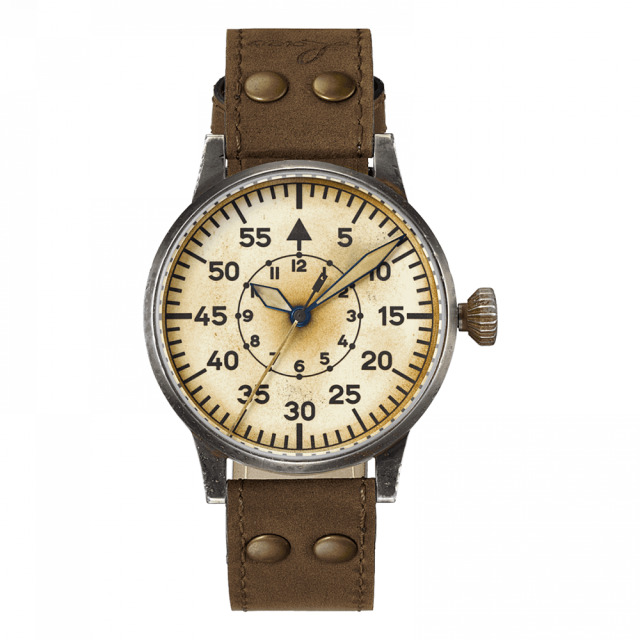 ★マニア御用達❣️Germany名門Laco★1950年代OLDヴィンテージ稼働❣️ Laco 861936 ORIGINAL PILOT Leipzig Erbstuck オリジナル パイロット