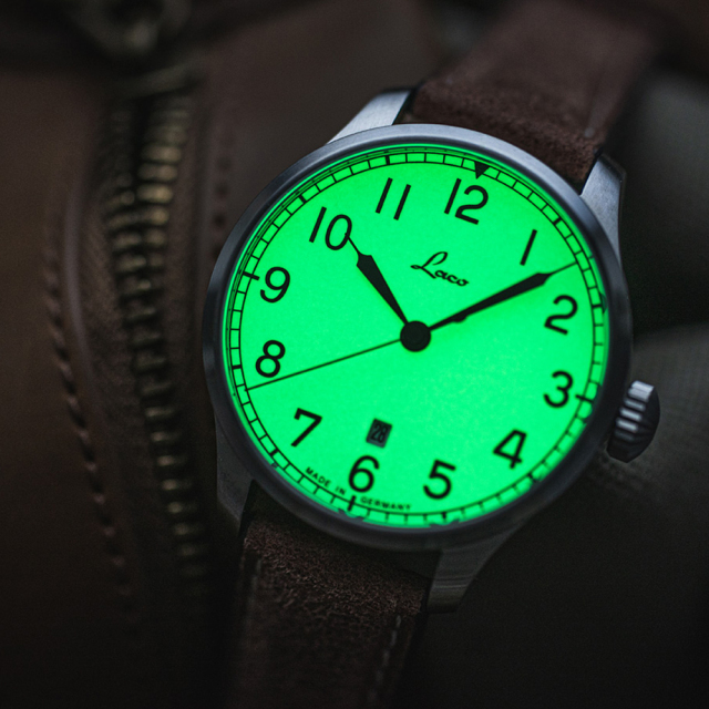 わ*こ様 LACO 腕時計 時計の上月 腕時計 Laco ラコ パイロットウォッチ クオーツ