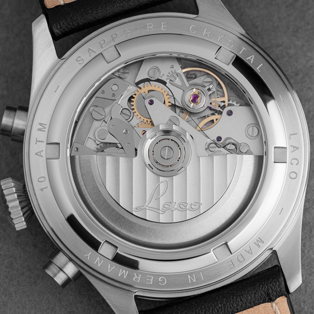 Laco 862148 CHRONOGRAPHS Kiel.2 Schwarz クロノグラフ キール.2