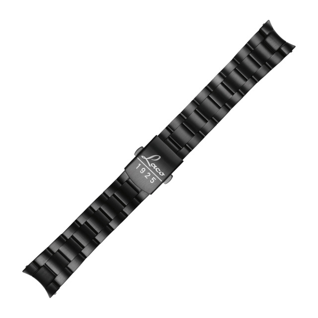 Laco 401981 ステンレスベルト ブラック 18mm幅