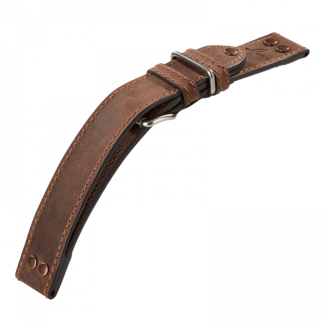 Laco 402112XL パイロットストラップ ブラウン 22mm