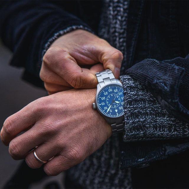 Laco PILOT Aachen39 自動巻パイロットウォッチ Zegarki Pilot BASIC marki Laco Watches | Model Aachen 39