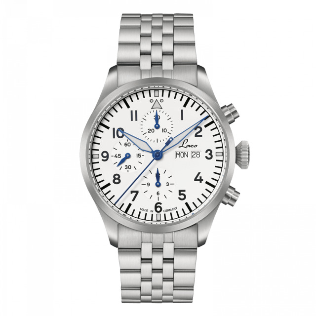 Laco 862153.MB CHRONOGRAPHS Kiel.2 Weiss クロノグラフ キール.2 ヴァイス MB
