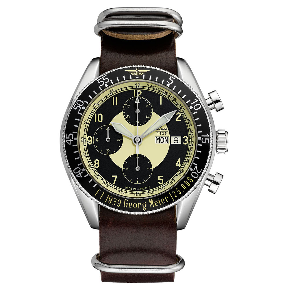 Laco 861878 CHRONOGRAPH Mission Manx Limited Edition クロノグラフ ミッションマンクス 限定モデル