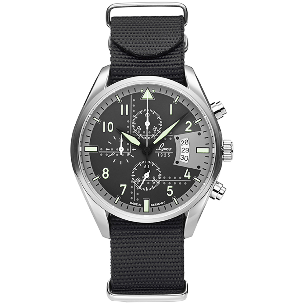 Laco 861917BK CHRONOGRAPH Detroit クロノグラフ デトロイト