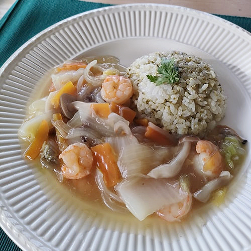 バジルチャーハン