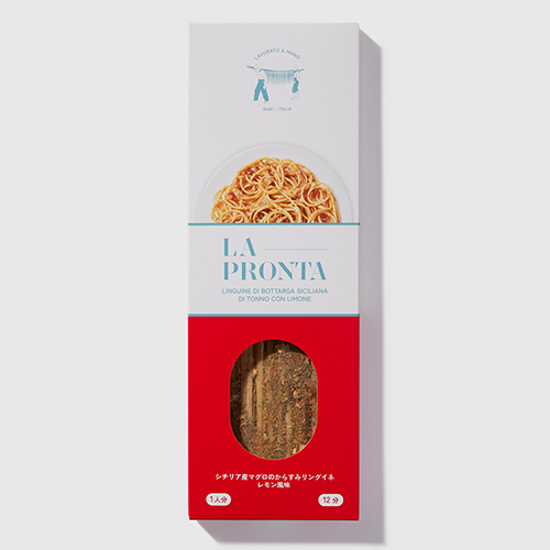 ラプロンタ マグロのからすみリングイネ