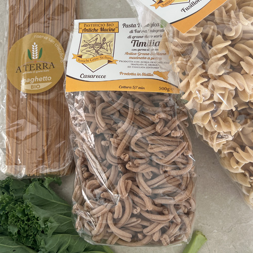 アンティケ・マチーネ　カサレッチェ（古代小麦のパスタ）