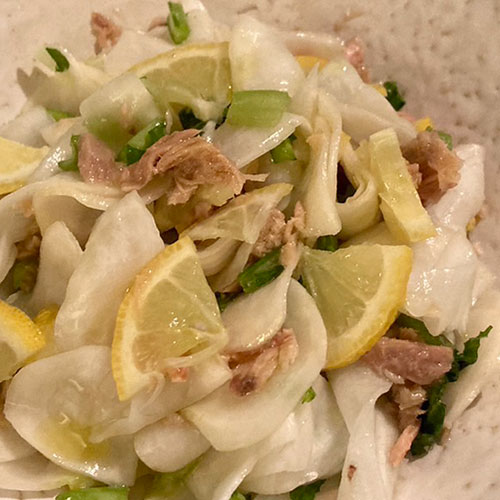 ツナのレモンサラダ