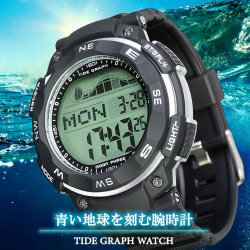 ムーングラフ タイドグラフ 腕時計