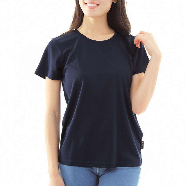 tシャツ 「UVカット・吸収速乾性」ハーフスリーブTシャツ レディース YORT tシャツ 「UVカット・吸収速乾性」ハーフスリーブTシャツ