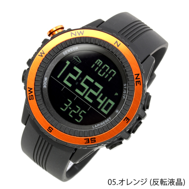 最高峰のドイツ製センサー搭載 アウトドアウォッチ 最高峰のドイツ製センサー搭載 アウトドアウォッチ
