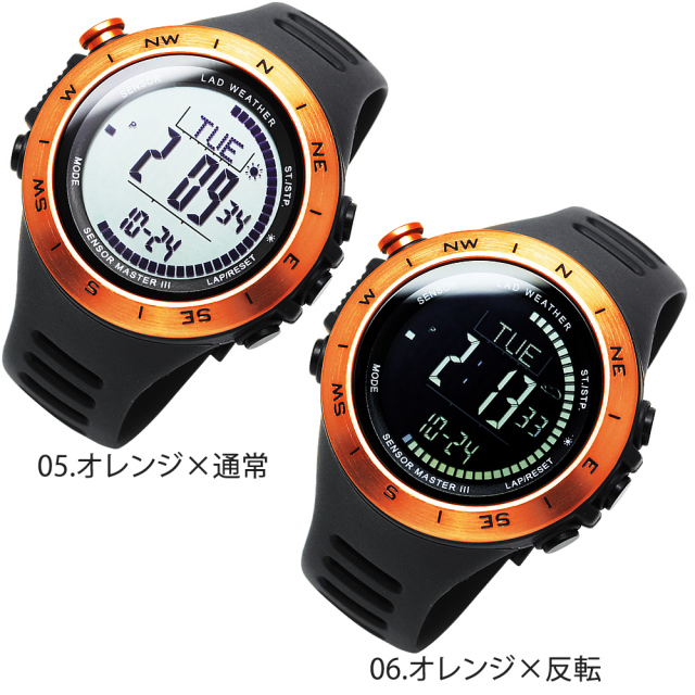 伝説の上位モデル ドイツ製センサー搭載 アウトドアウォッチ