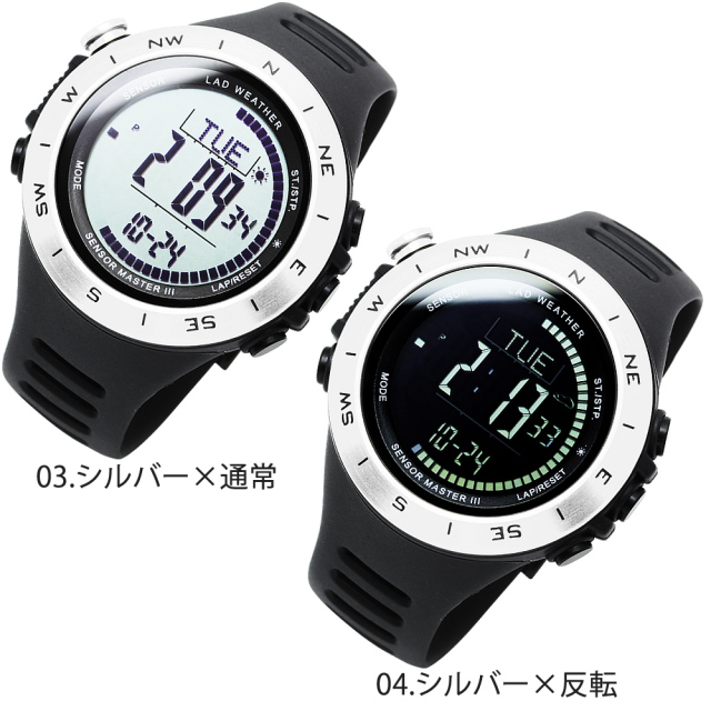 伝説の上位モデル ドイツ製センサー搭載 アウトドアウォッチ