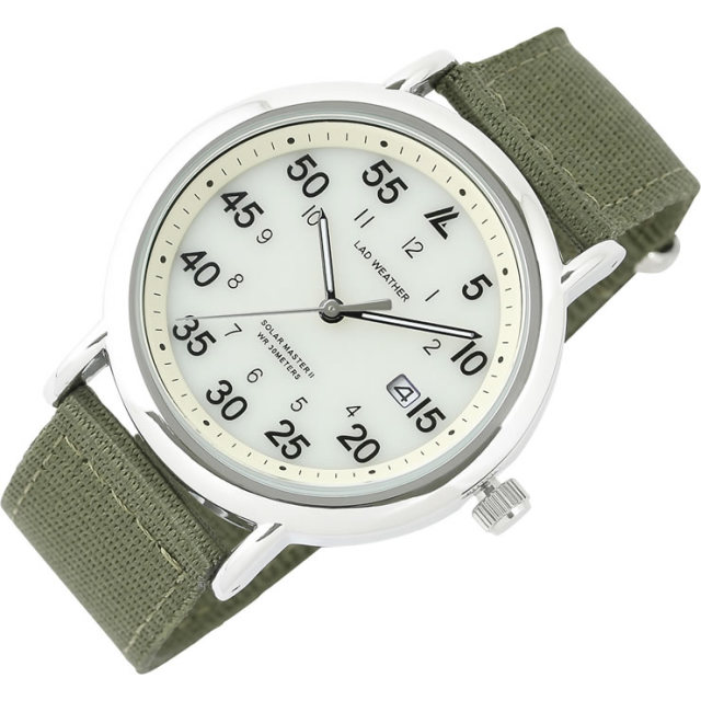 アナログ ソーラー腕時計 メンズ / レディース