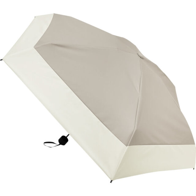 日傘 折りたたみ 完全遮光 晴雨兼用 軽量 {テフロンで撥水・防汚・防油