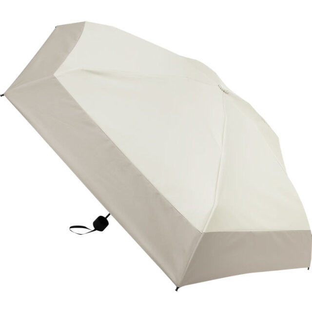 日傘 折りたたみ 完全遮光 晴雨兼用 軽量 {テフロンで撥水・防汚・防油