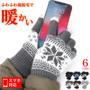 手袋 メンズ レディース 暖かい スマホ対応 ニット手袋［裏起毛で暖かい お洒落なノルディック柄 スマートフォン対応］防寒 防寒手袋 春 秋 冬 自転車 通勤 通学 アウトドア スポーツ 登山 キャンプ 散歩 釣り てぶくろ 人気 クリスマス プレゼント ラドウェザー LAD WEATHER