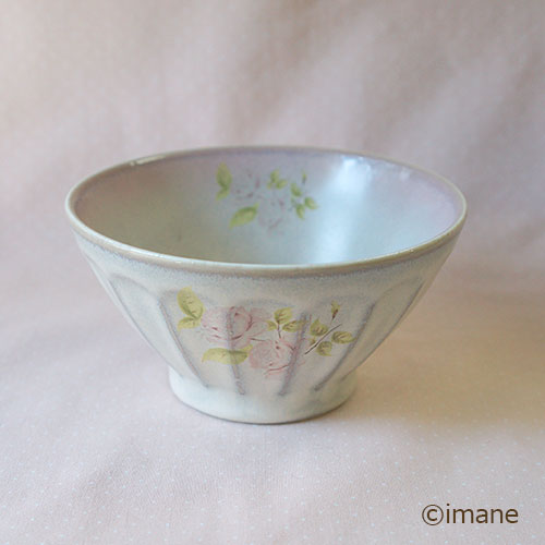 浪漫ダイアナローズ　茶碗　[ご予約商品][定番商品]