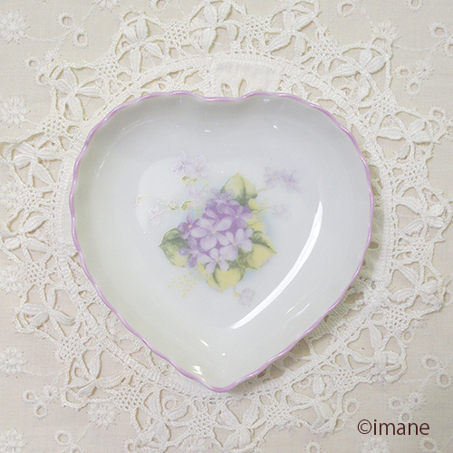 スミレ ハートアクセサリートレー 
