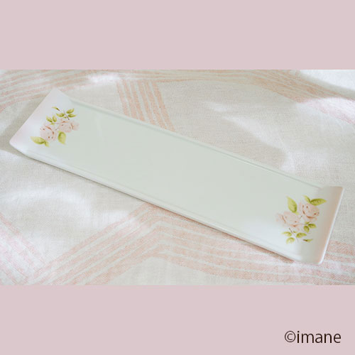 ダイアナローズ　長角皿30.5 [数量限定品]