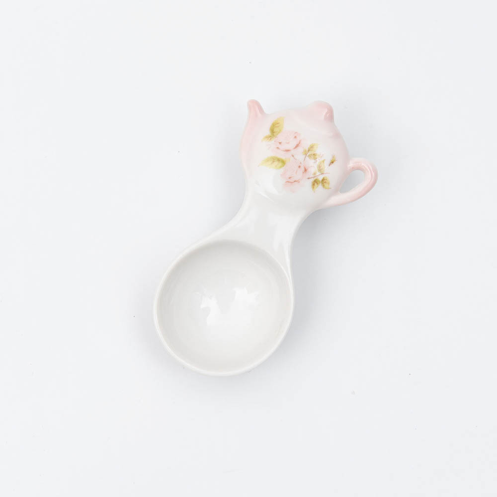 ダイアナローズ　ティーポット型茶さじ [ご予約商品]
