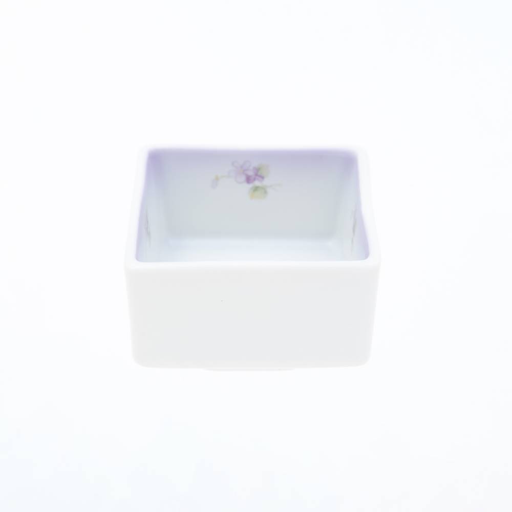 スミレ　角型小鉢 [ご予約商品]