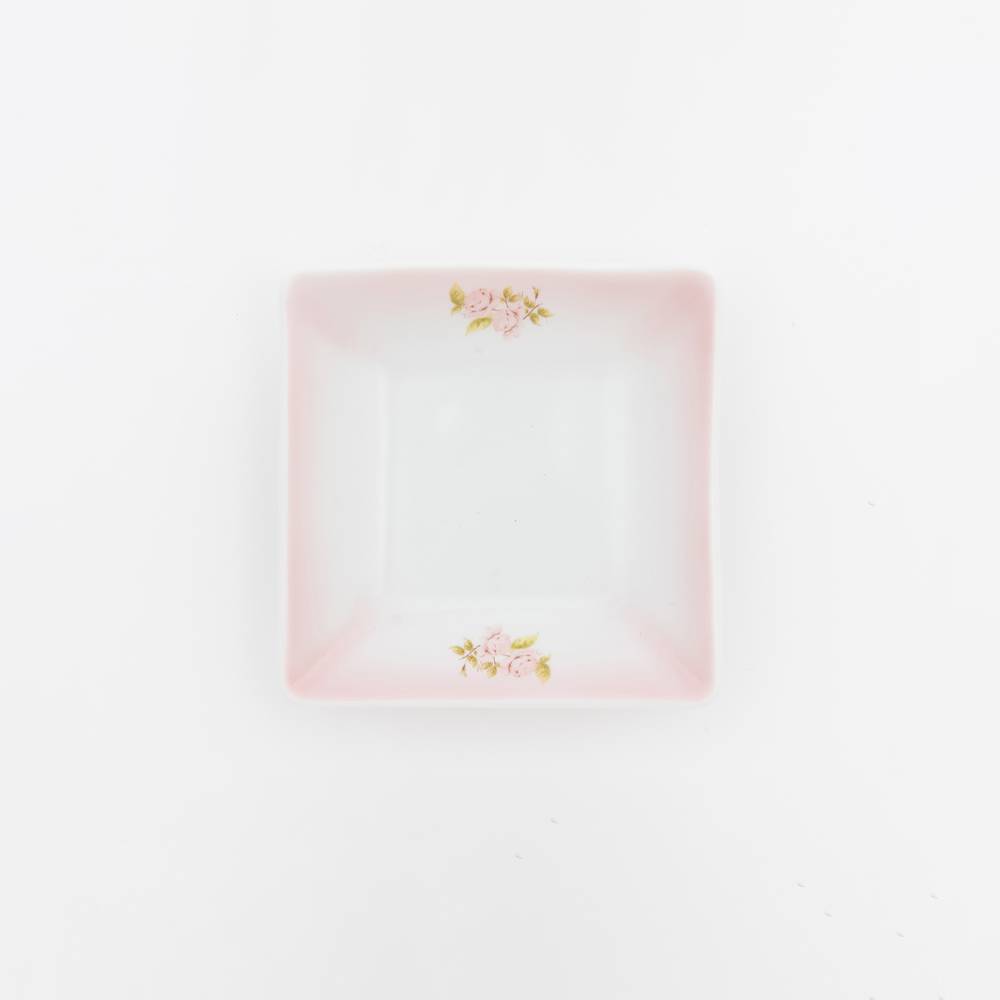 ダイアナローズ　角型小皿 [ご予約商品]