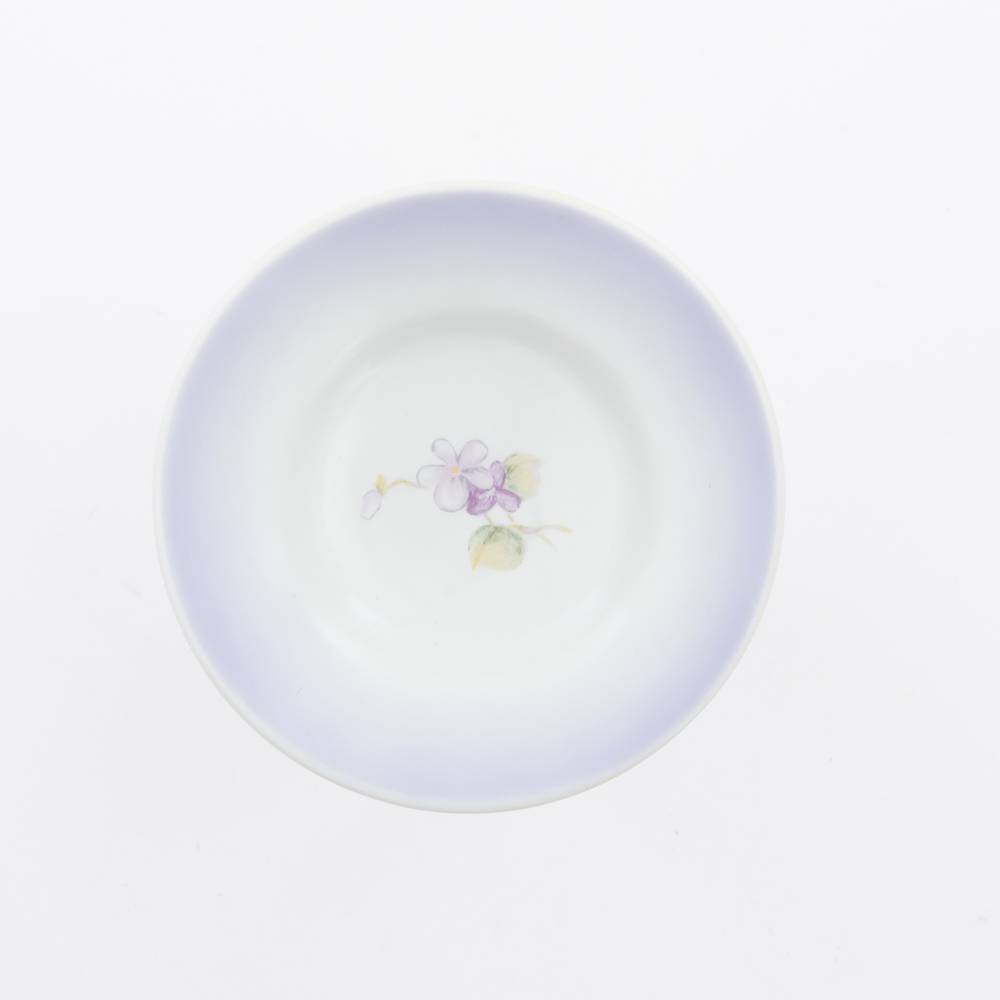 スミレ　しょうゆ皿