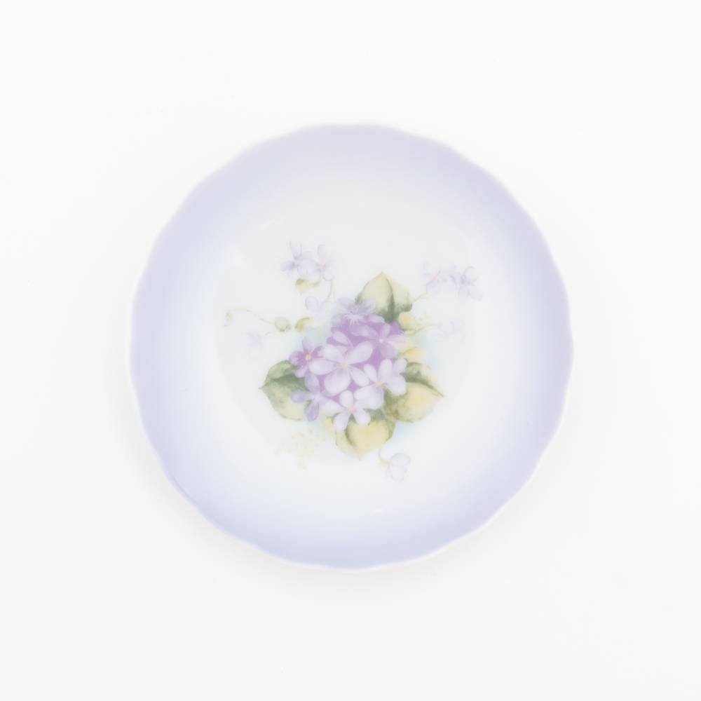 スミレ　ルーシュ小皿 [ご予約商品]