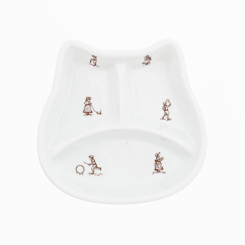 ショコラ　ねこキッズプレート [ご予約商品]