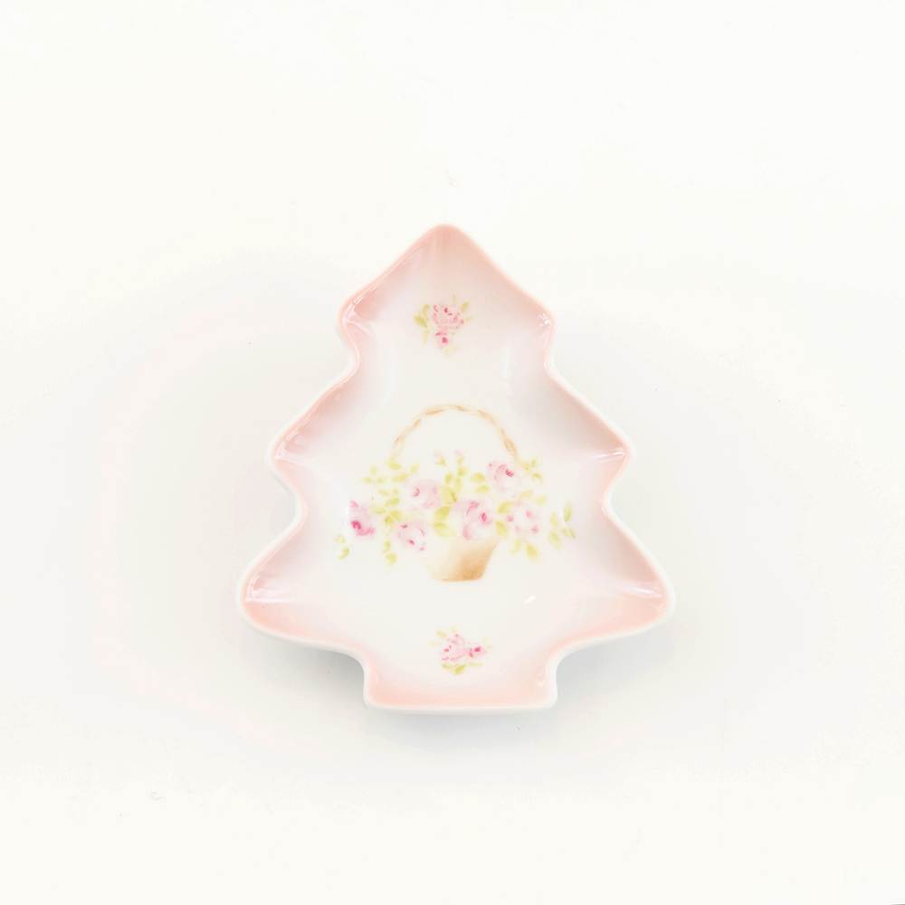 [ご予約商品]ローズバスケット　クリスマストレーS