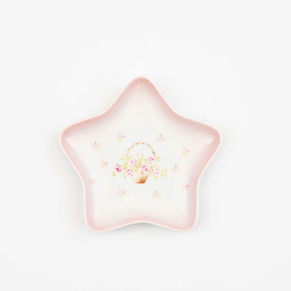 [ご予約商品]ローズバスケット　キラキラプレート
