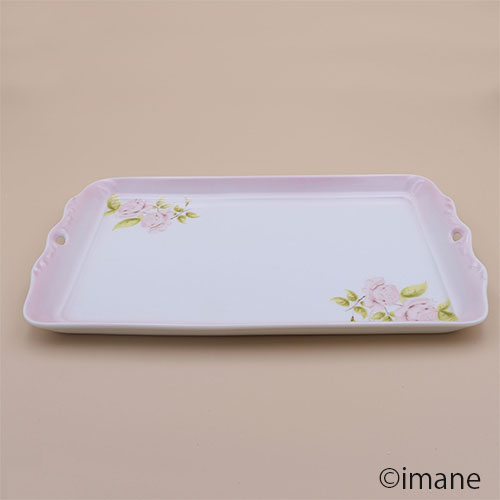 ダイアナローズ　アンティークトレーL