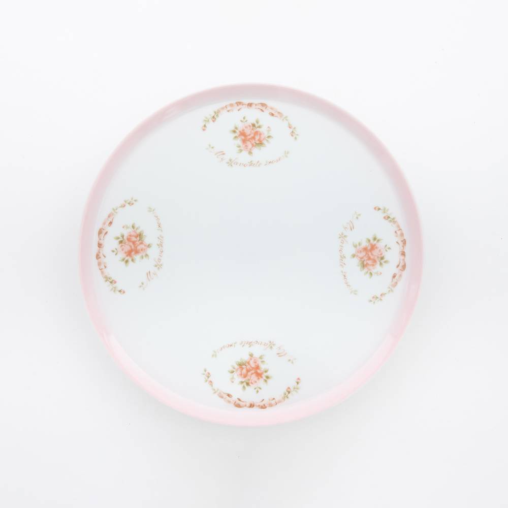 リボン　丸プレートL [数量限定] [ご予約商品]