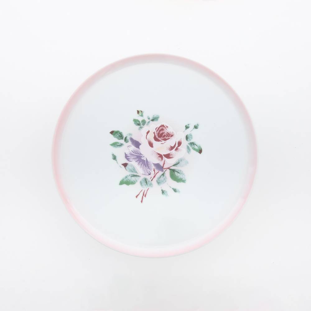 プリンセスローズ　丸プレートL [数量限定]